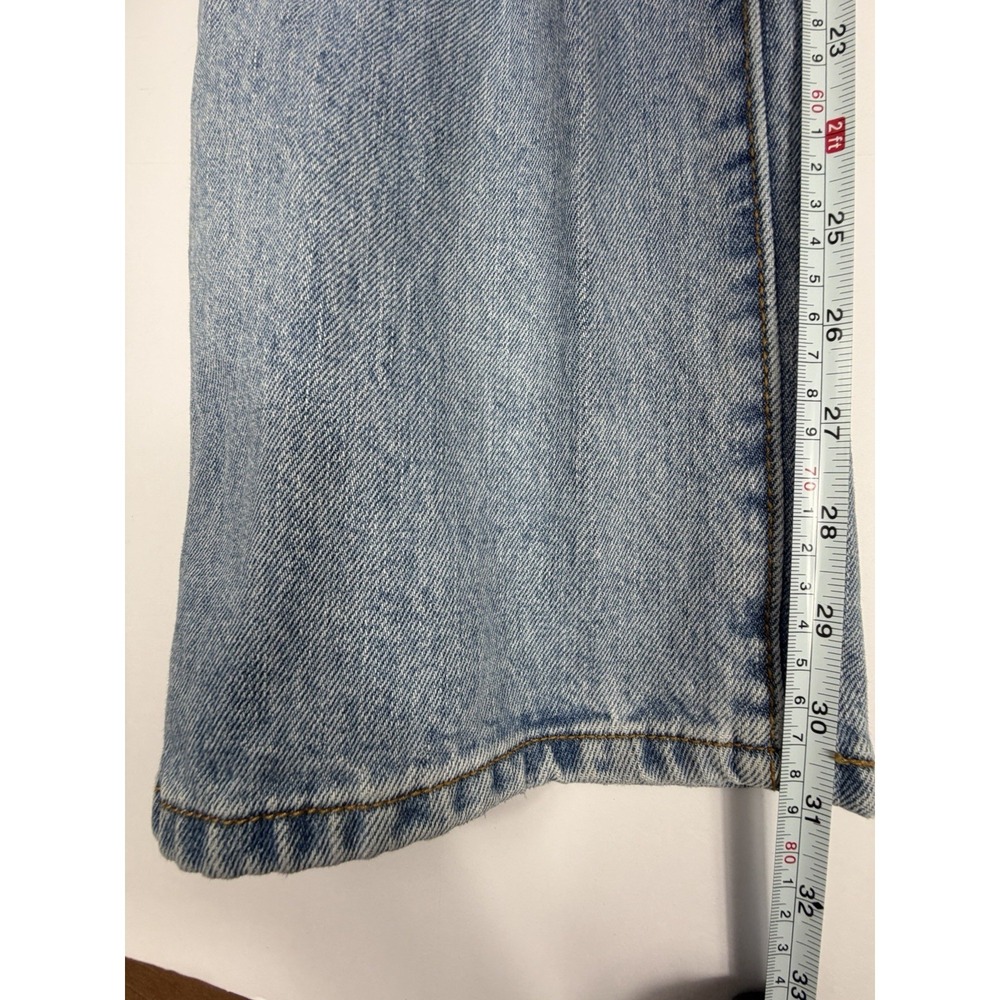 Levi's 501 XX Jeans Men's 33x32 Light Wash Straight Leg Button Fly Denim Pants - Picture 6 of 7